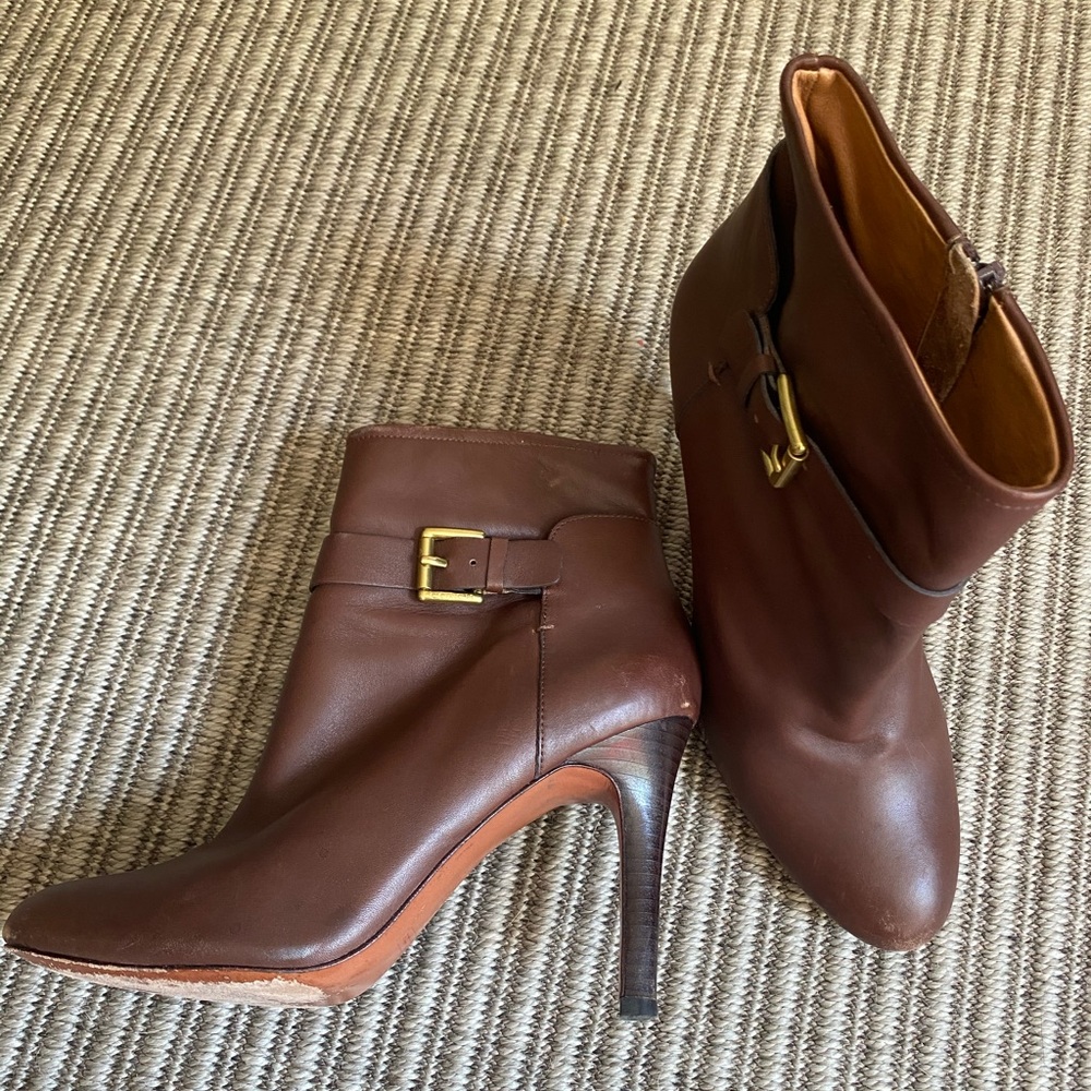 coach boots with heel!